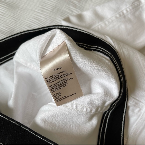 Brand New- L’AGENCE Koda Jacket in White/ Black 🤍⚓️ - Picture 14 of 16